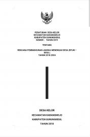 RPJMKAL KELOR